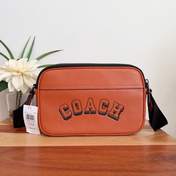 Coach Other - NWT Coach Graham Crossbody Bag With Varsity Motif